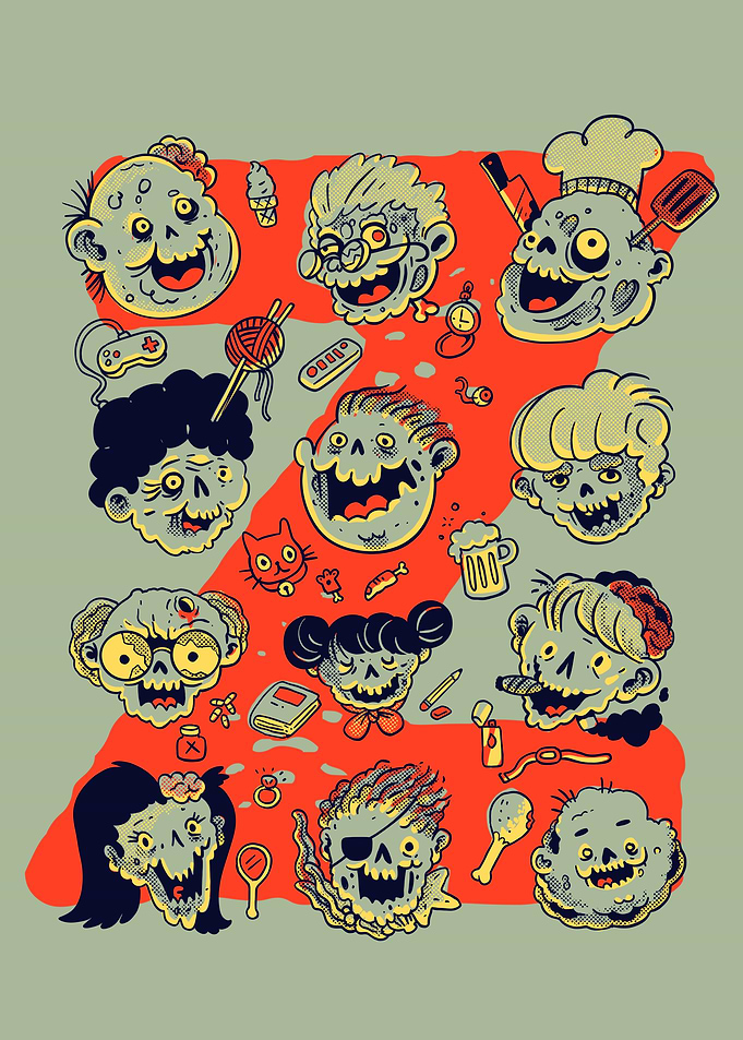 Zombie doodles