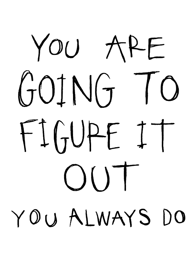 Inspirational Quote: You'll Figure It Out