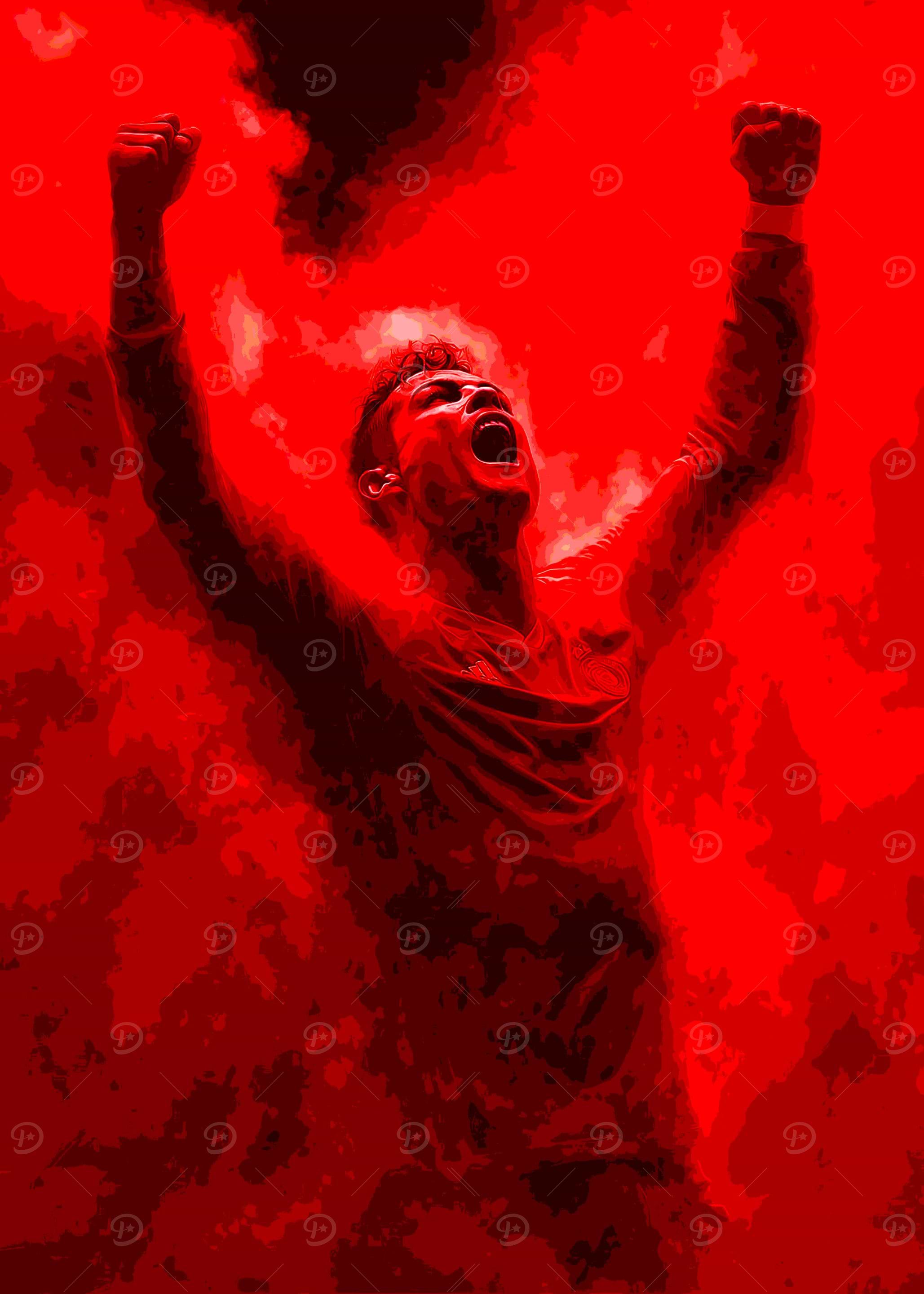 Cristiano Ronaldo Red Celebration