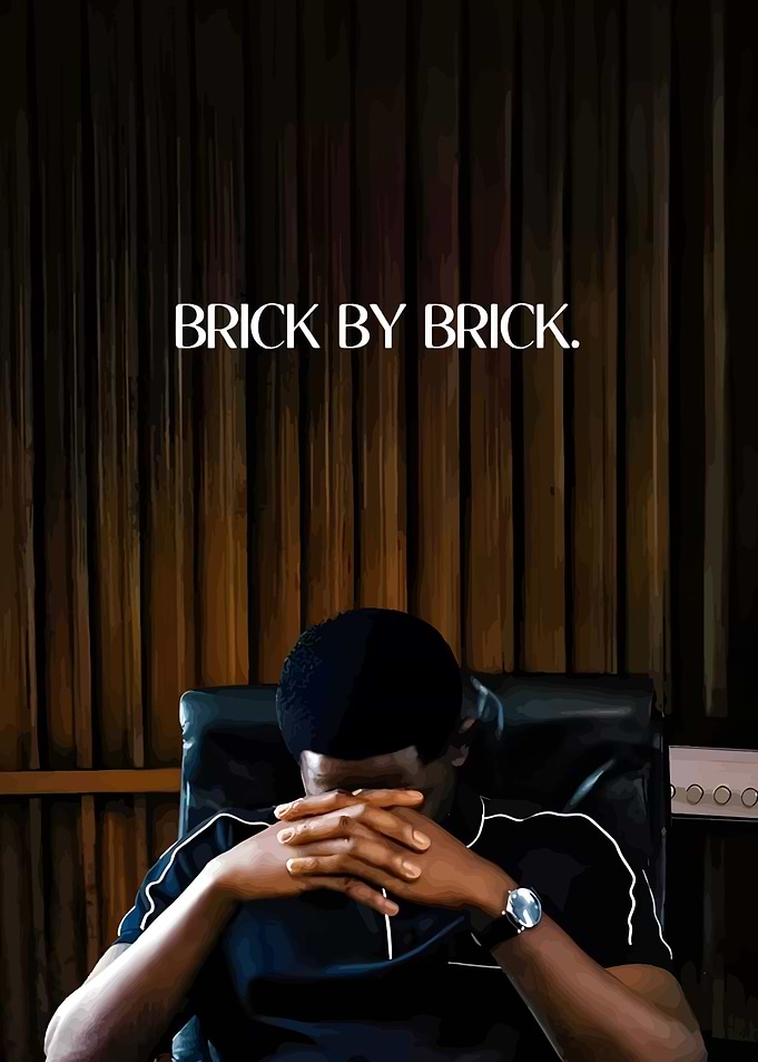 Brick by Brick: Portrait of Reflection
