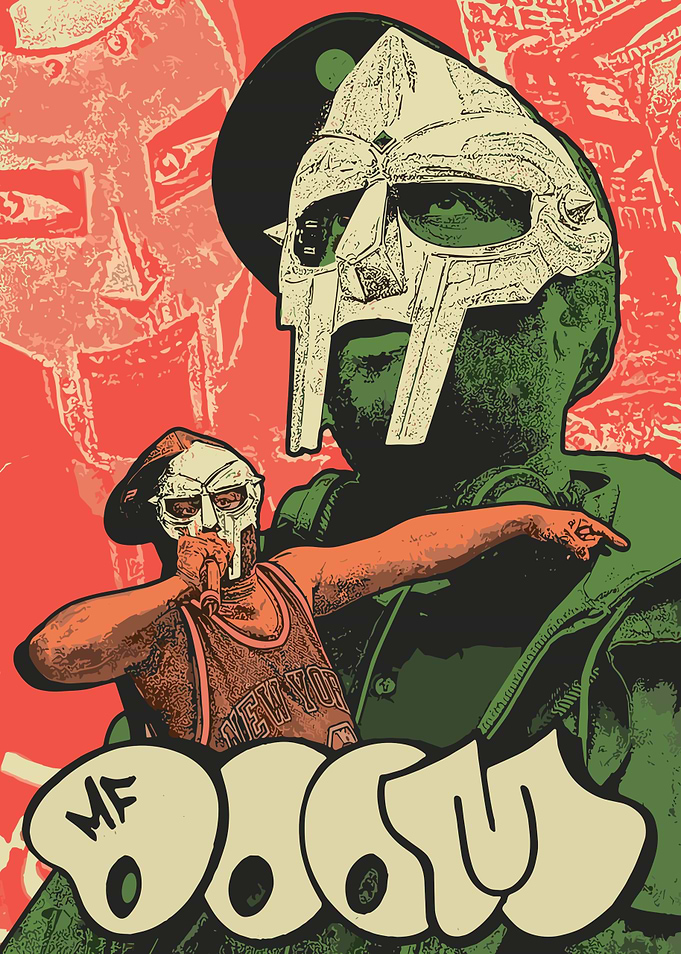 MF DOOM Illustration