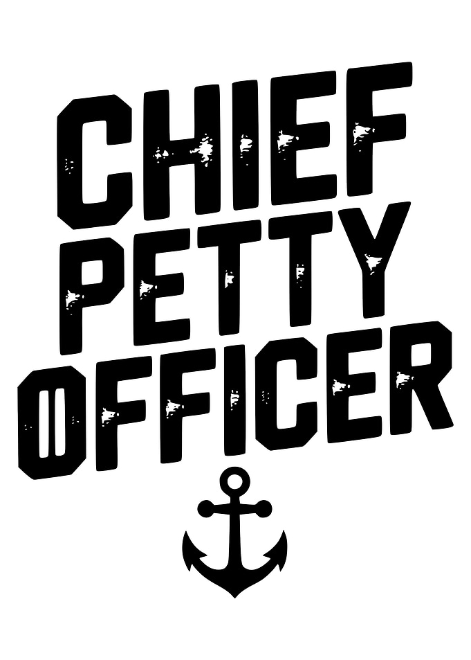 Chief Petty Officer Graphic with Anchor