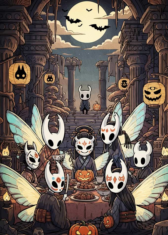 Hollow Knight Halloween
