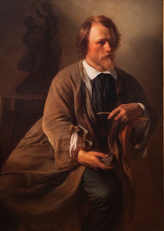 Portrait of a Man with Stone