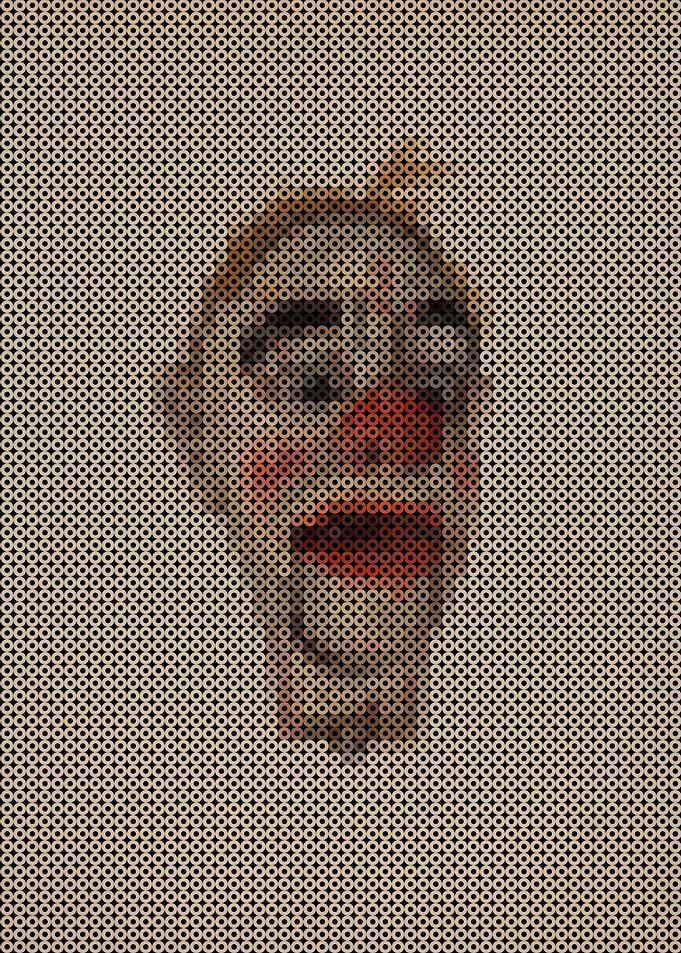 Head of a Clown Marionette