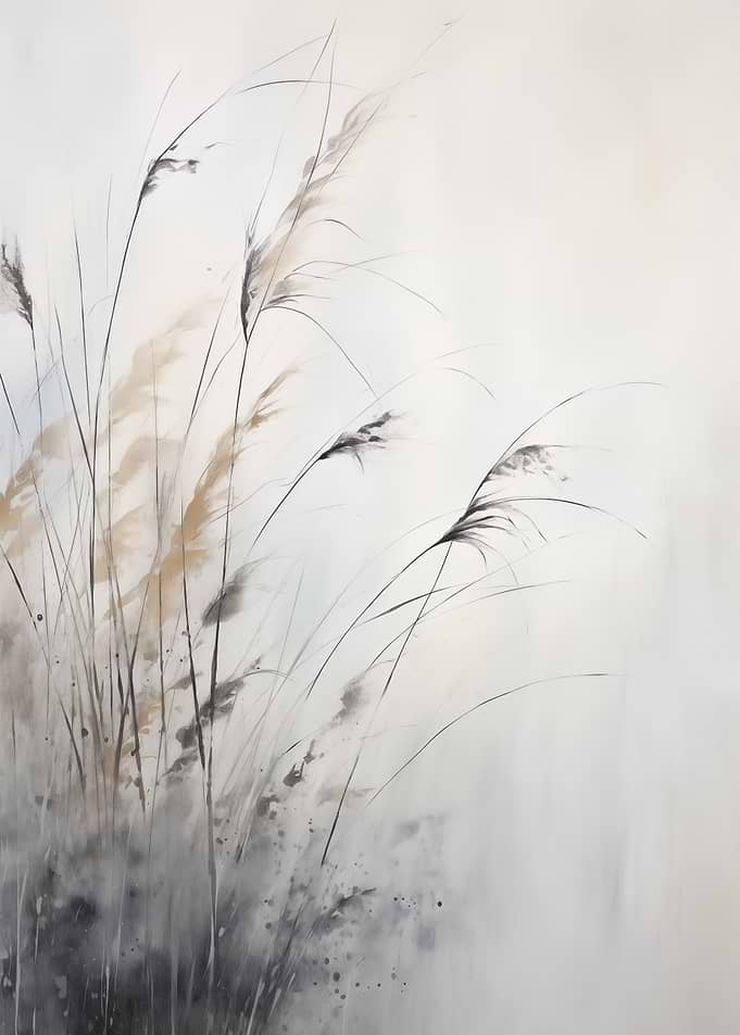 Botanical Elegant Grasses