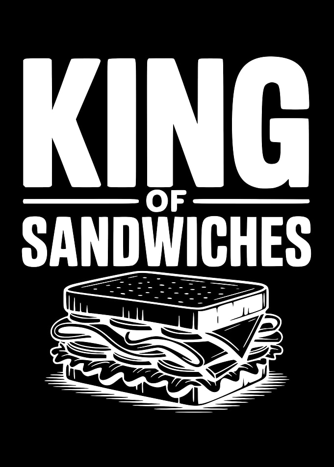 King of Sandwiches Graphic Art