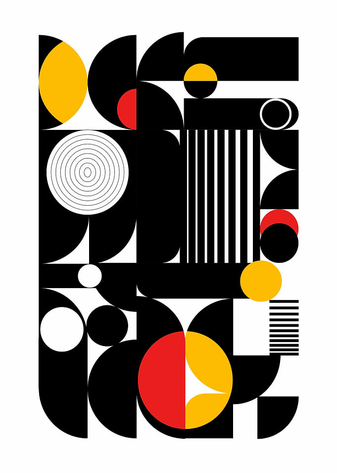 abstract shapes gemetrics
