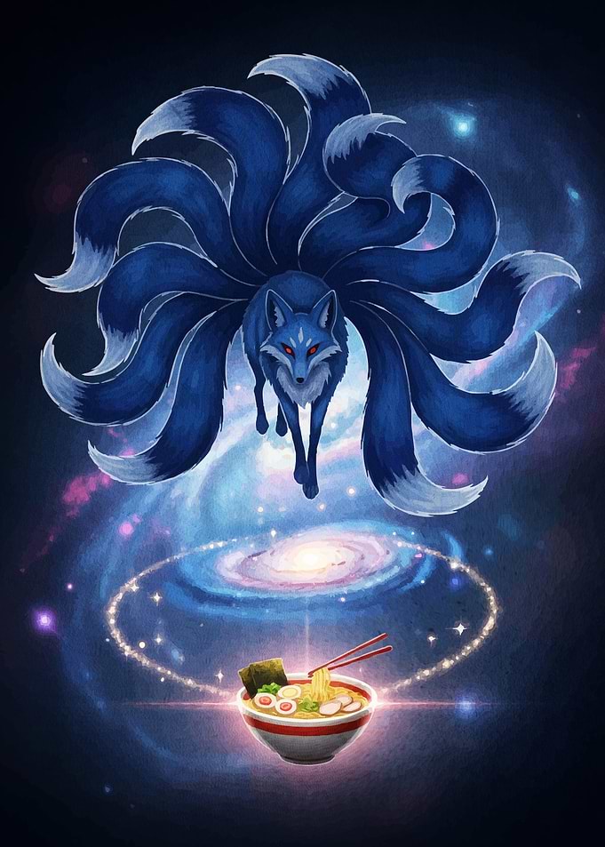 Nine-Tailed Fox Ramen Bowl