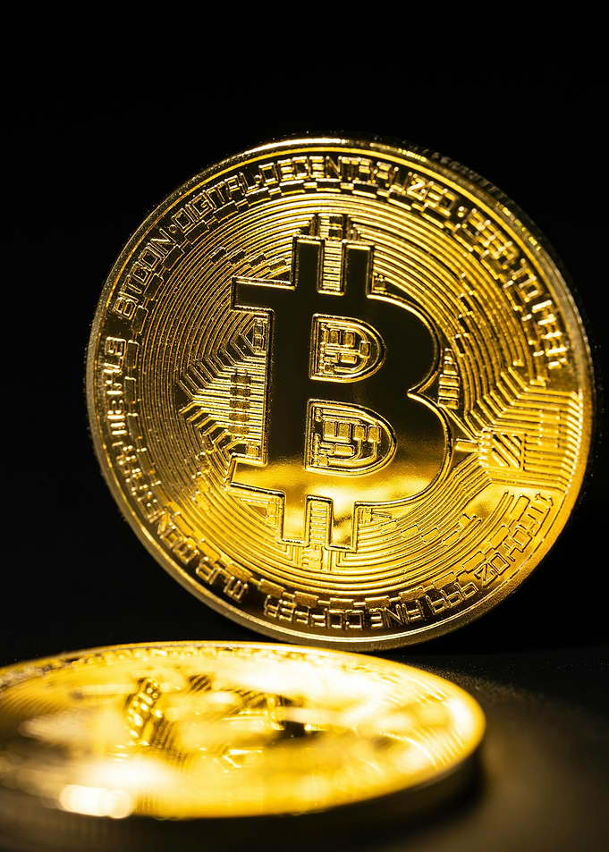 Golden Bitcoin Cryptocurrency