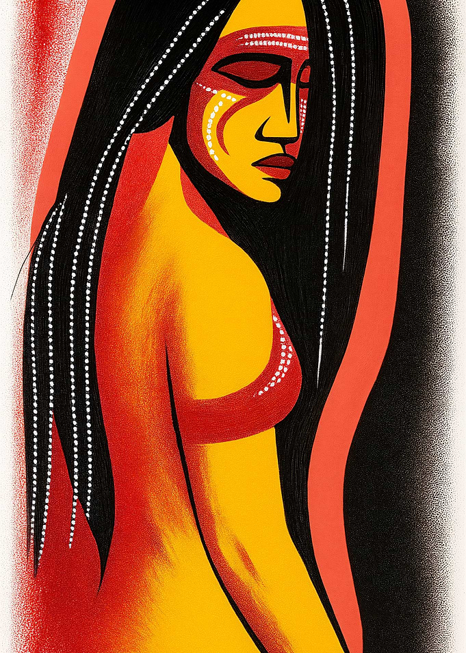 Abstract Portrait of a Woman