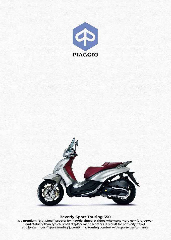 Piaggio Beverly Sport Touring 350 Scooter
