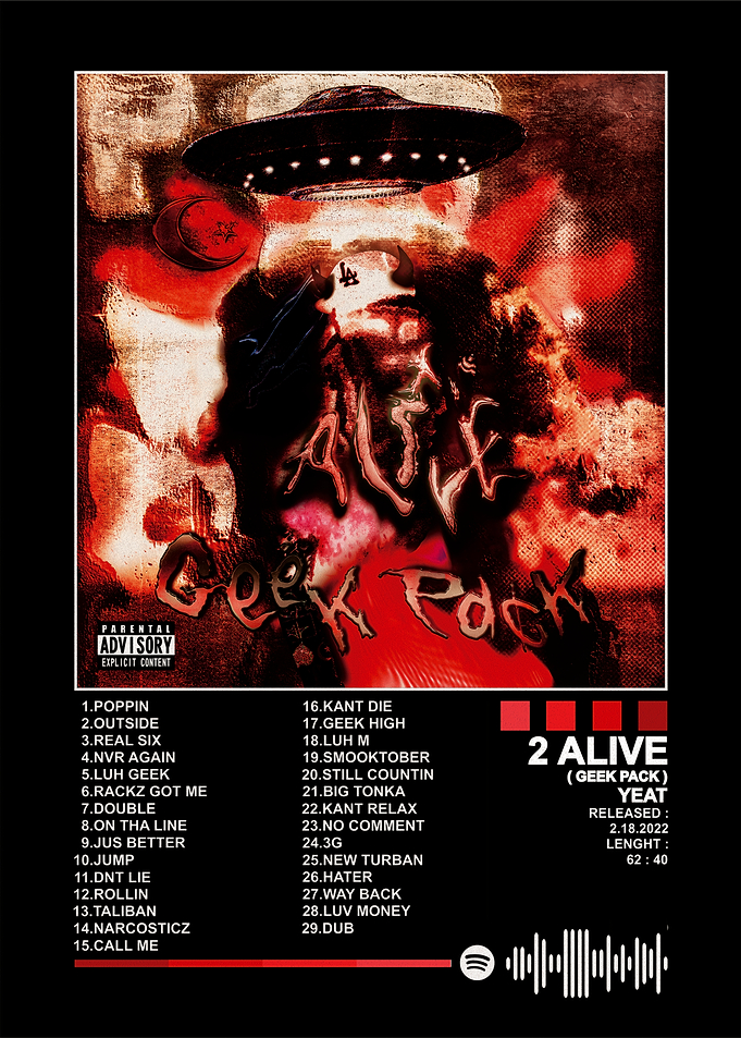 Yeat - 2 Alive (Geek Pack) Album