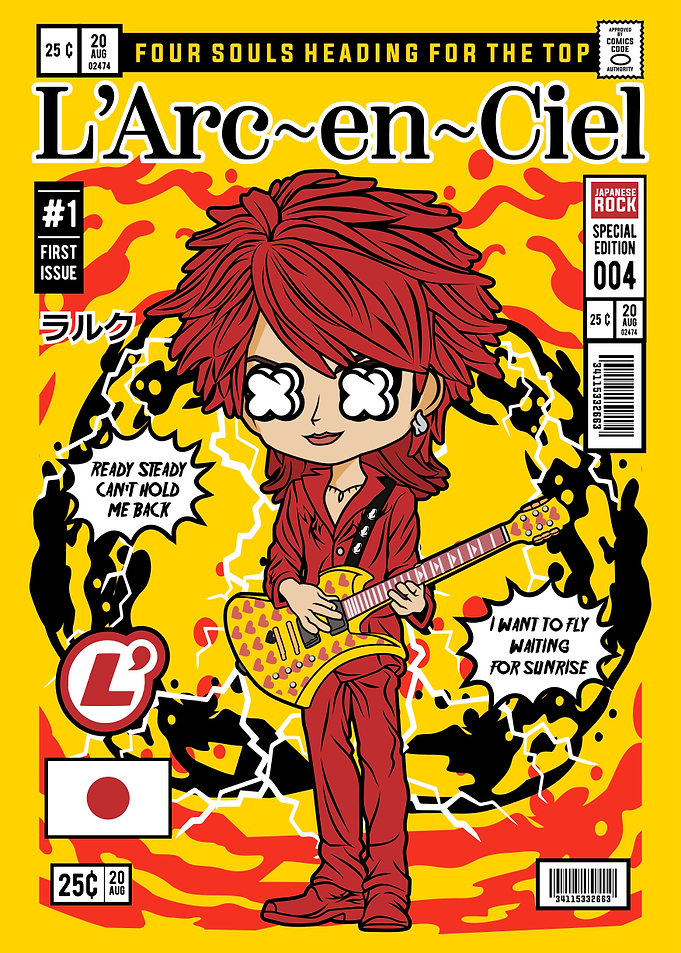 L'Arc-en-Ciel Comic Book Cover