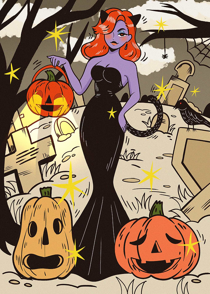 Halloween Graveyard