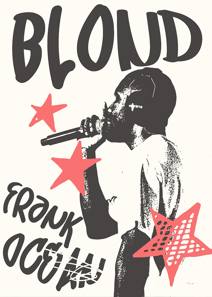 Frank Ocean Blond Album Art