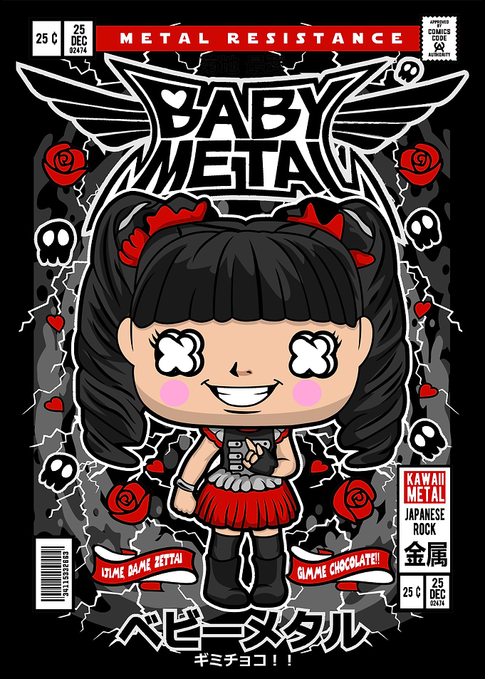 Babymetal Comic Book