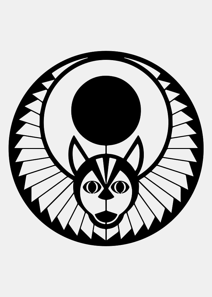 Egyptian Deity Crop Circle