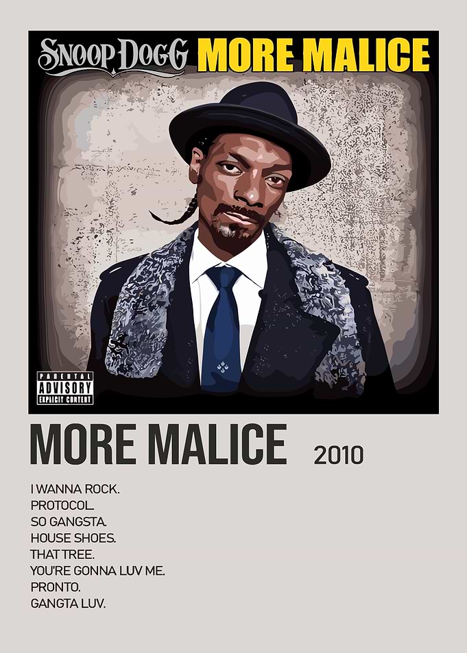 Snoop Dogg - More Malice Album Art