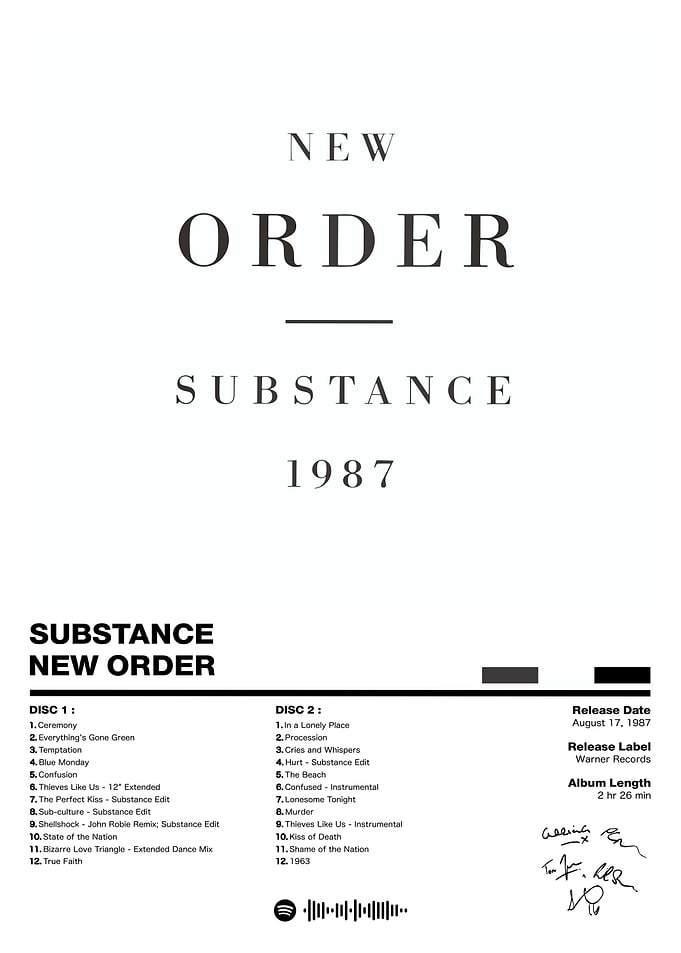New Order - Substance