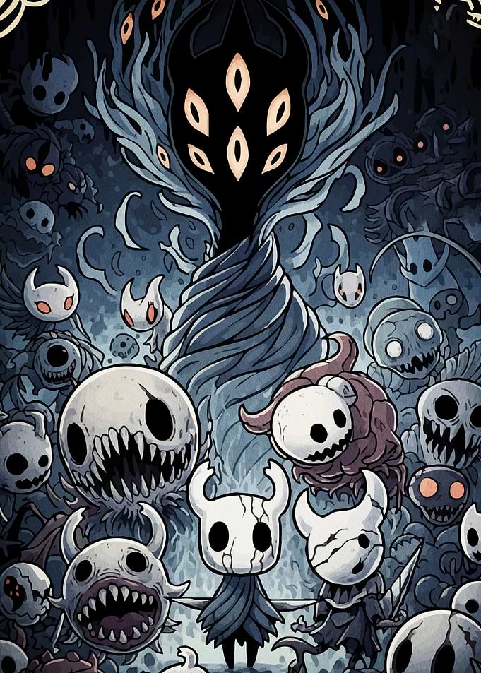 Hollow Knight characters Radiance