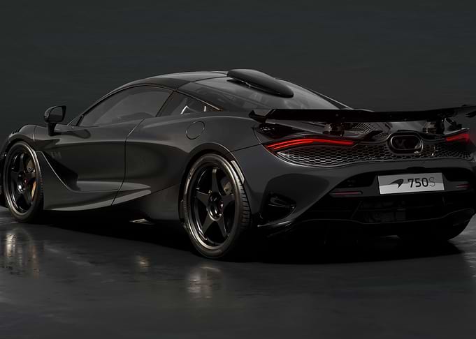 McLaren 750S Rear View