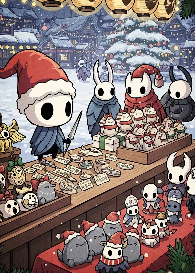 Hollow Knight Christmas