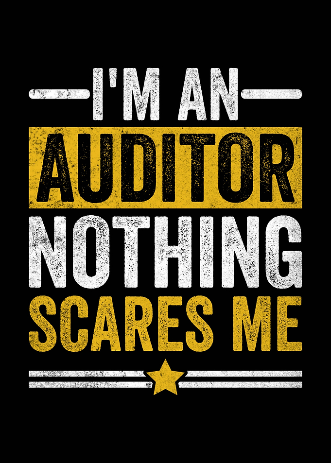 I'm an Auditor Nothing Scares Me