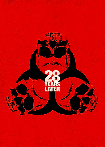 28 Years Later Skull Poster