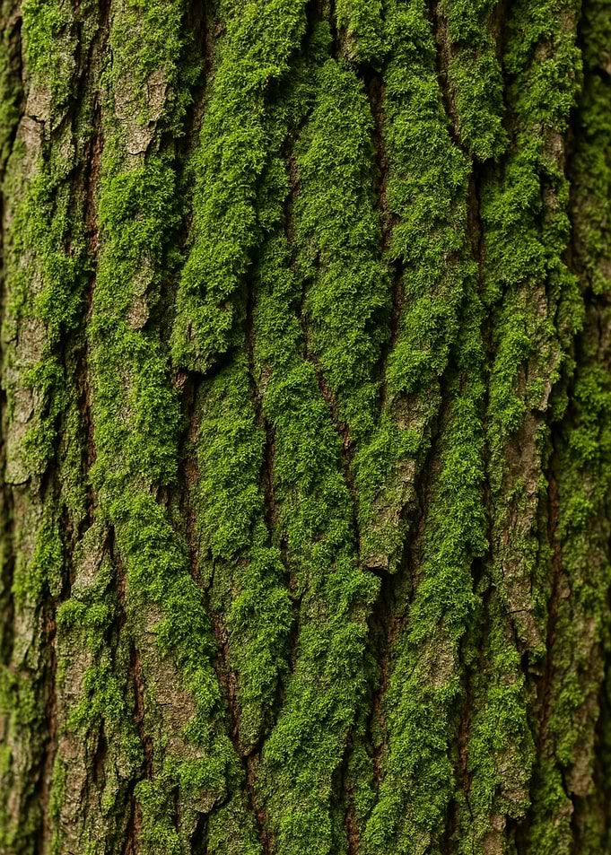 Mossy Tree Bark Texture