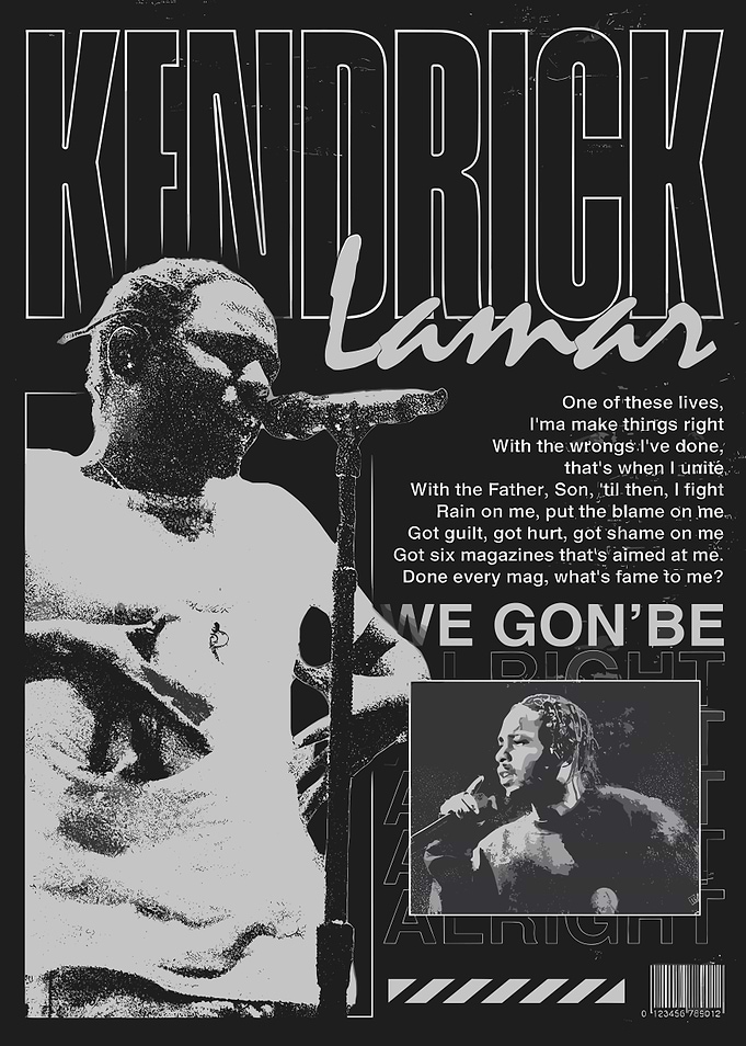 Kendrick Lamar Album Cover Art