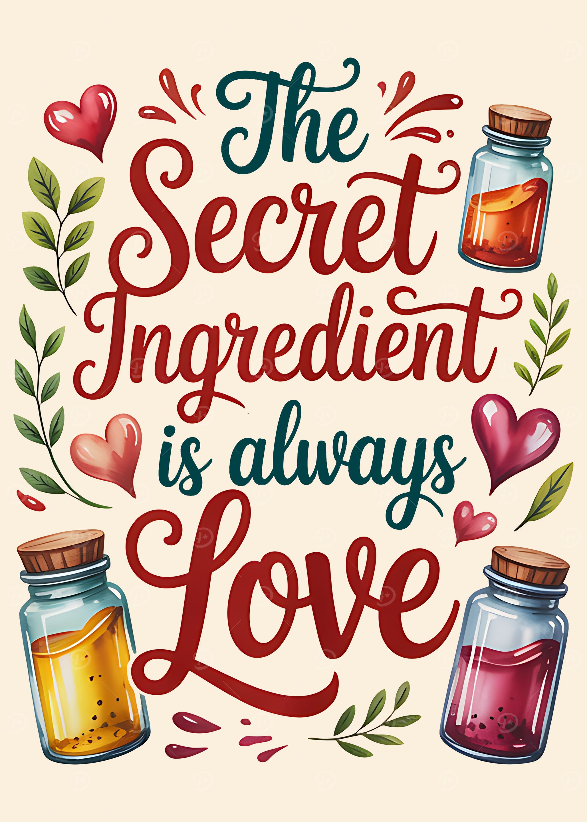 The Secret Ingredient is Always Love