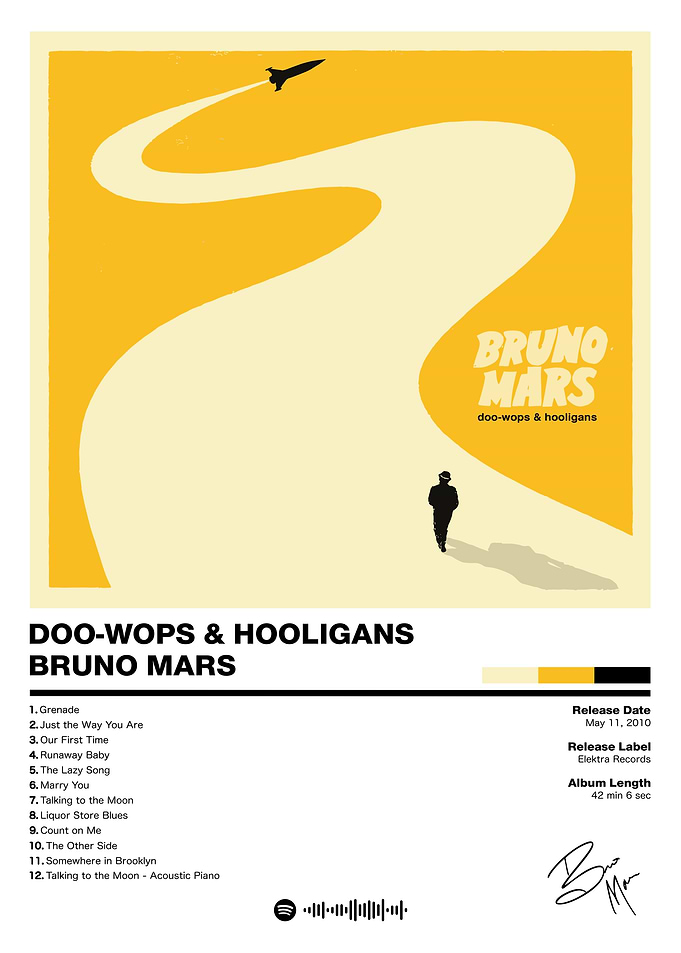 Bruno Mars - Doo-Wops & Hooligans