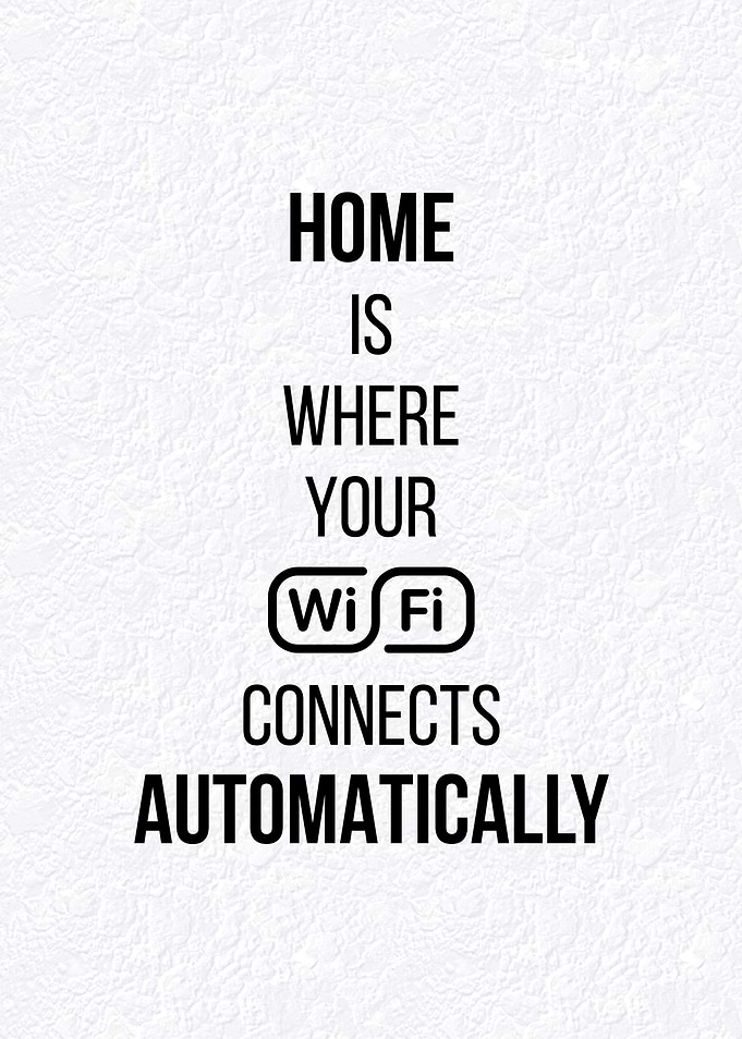 Home is where Wi-Fi connects automatically