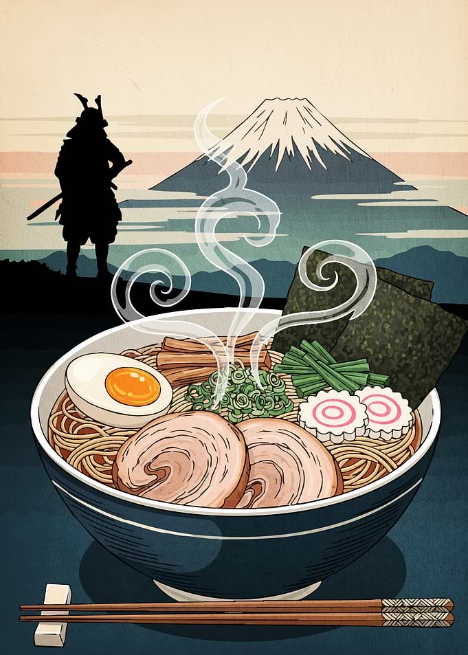 Samurai Ramen Mount Fuji
