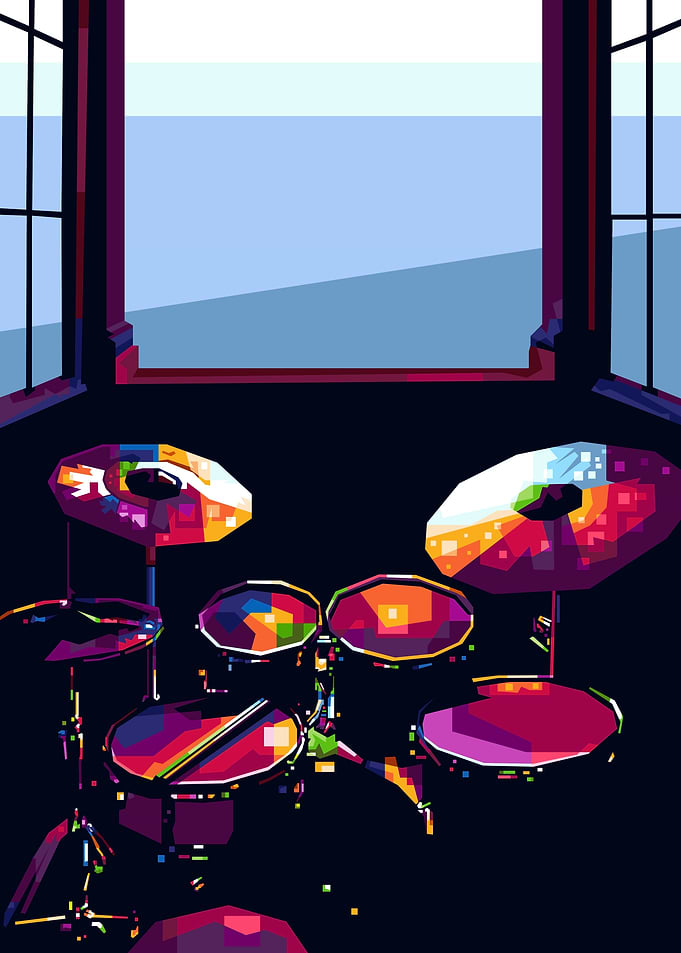Drum Pop art