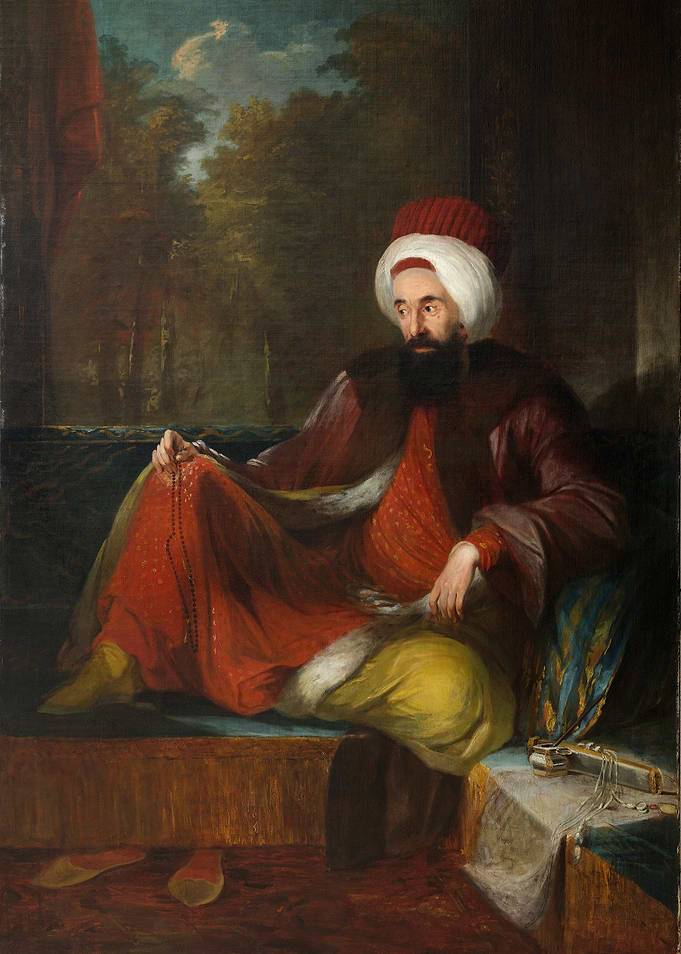 Portrait of a Man in Ottoman Attire