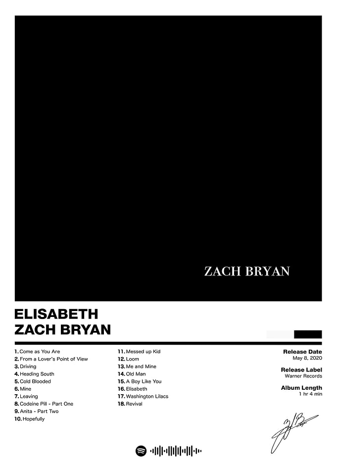 Zach Bryan - Elisabeth