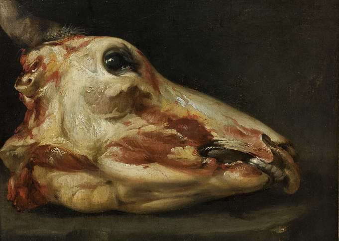 Animal Head Still Life Painting
