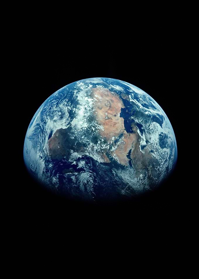 earth from space