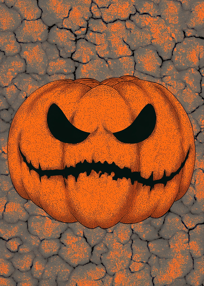 Spooky Halloween Pumpkin