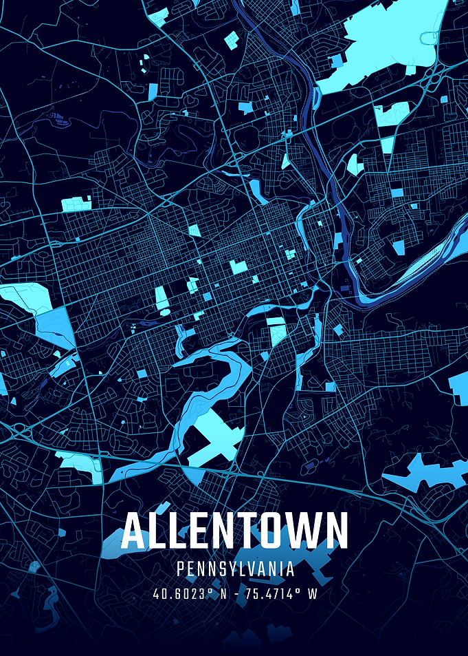Allentown Midnight City Map
