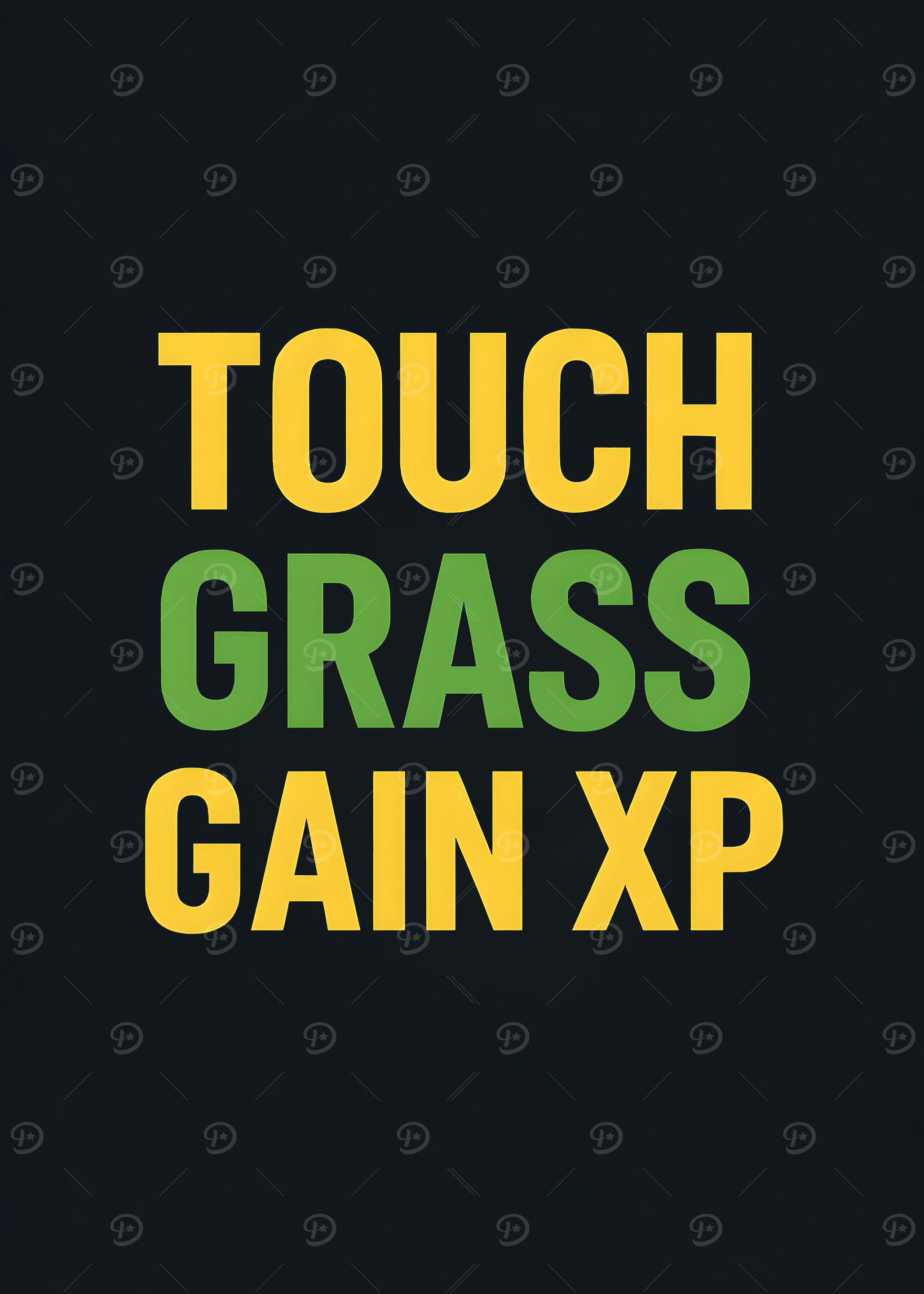 Touch Grass Gain XP