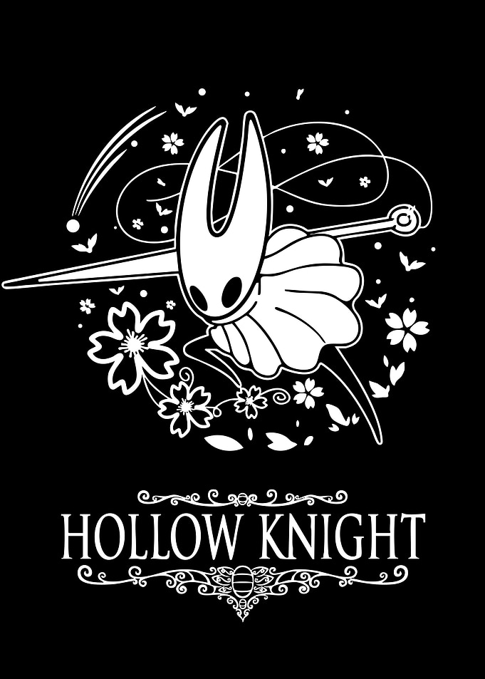 Hollow Knight Minimalist Art