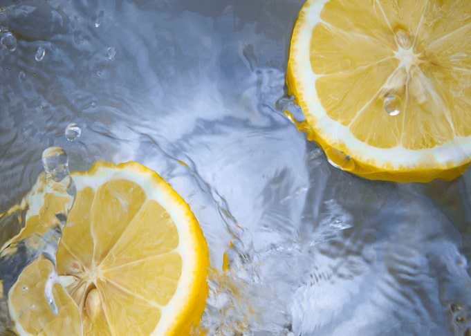 Lemon Slices in Water