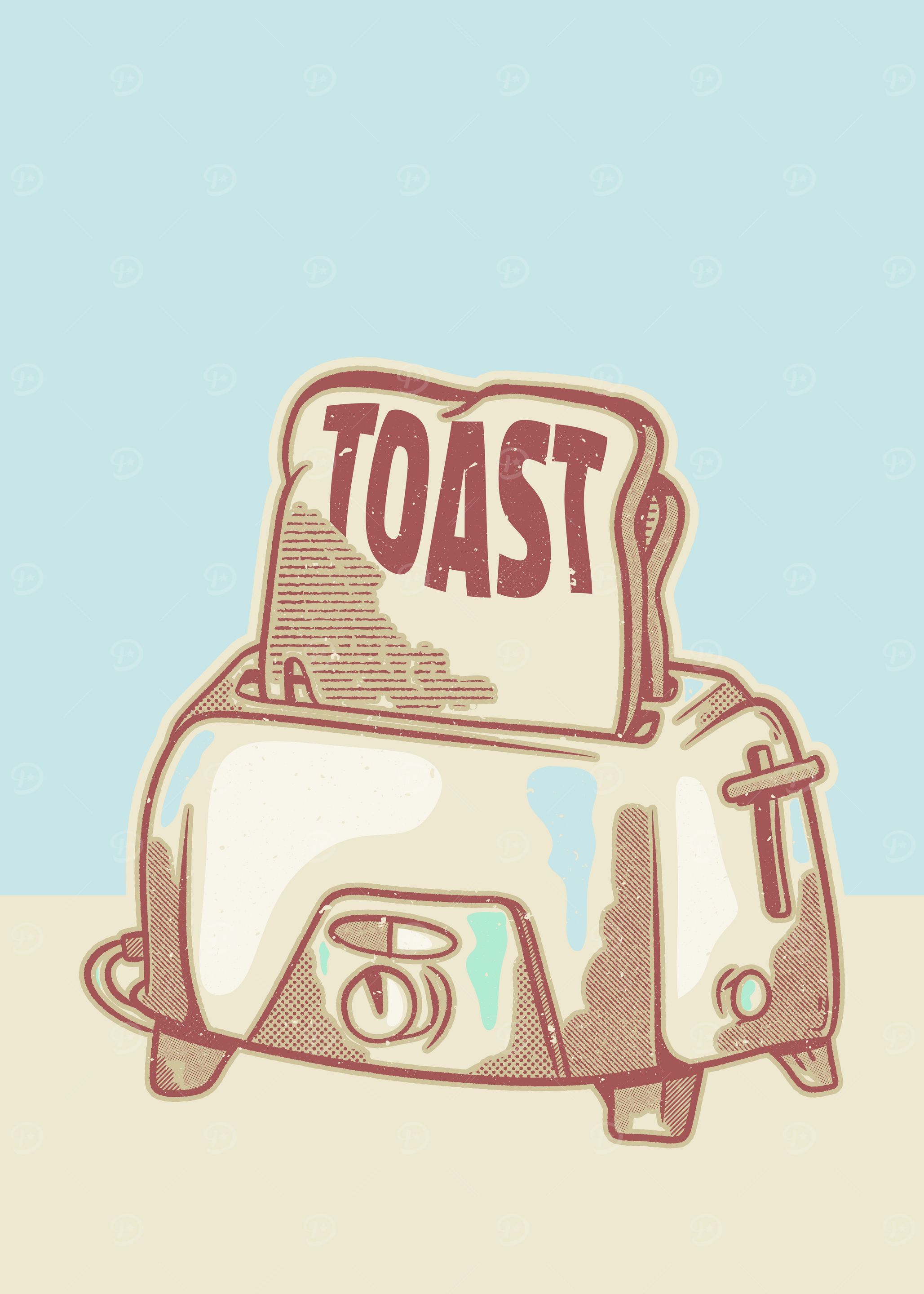 Toaster Posters Online - Shop Unique Metal Prints, Pictures