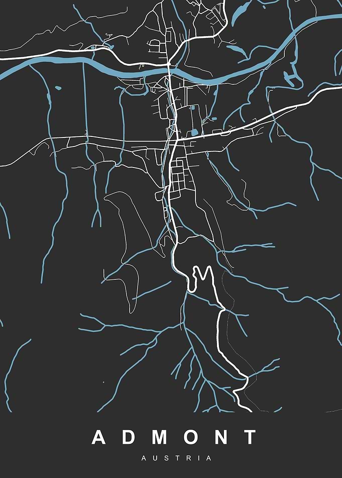 Admont, Austria Map