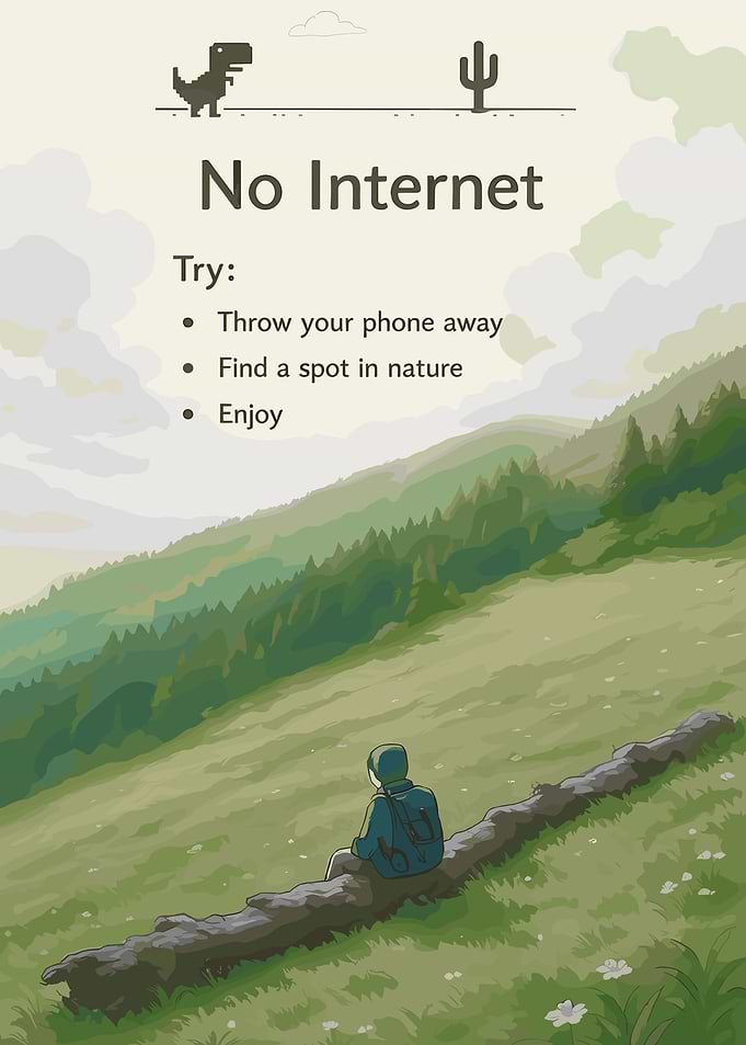 No Internet: Nature and Disconnection