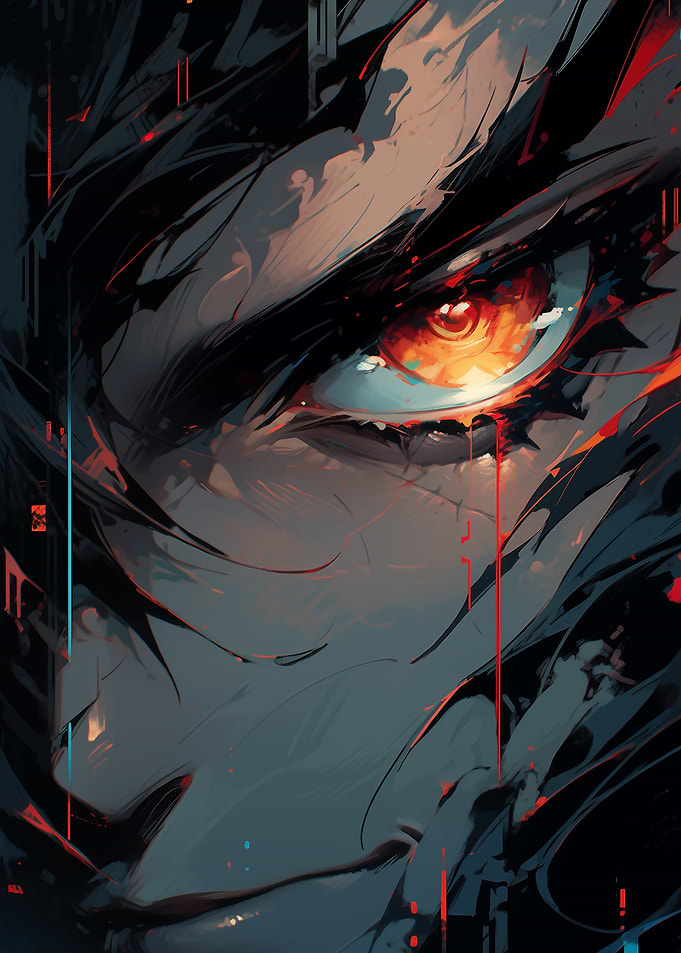 Intense Eye Digital Art