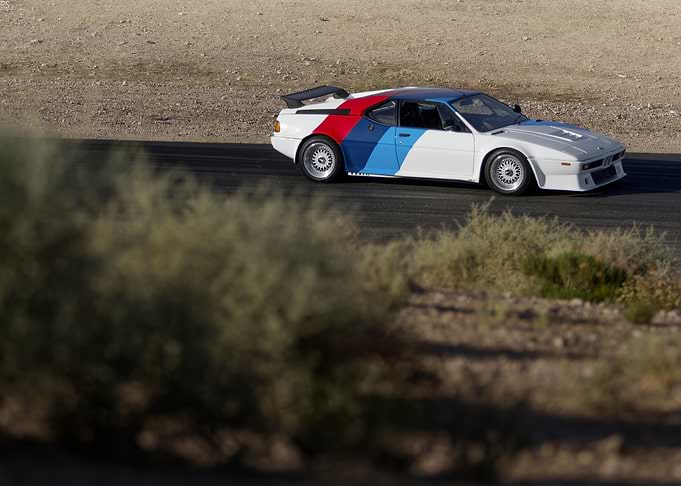 BMW M1 Procar on the track